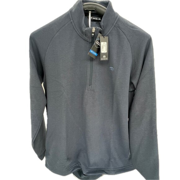 Travis Mathew Upgraded quarter zip, navy, size large - Picture 1 of 4